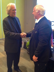 Larry Dossey och Börje Peratt på Health Conference Grand Rapids USA 2014